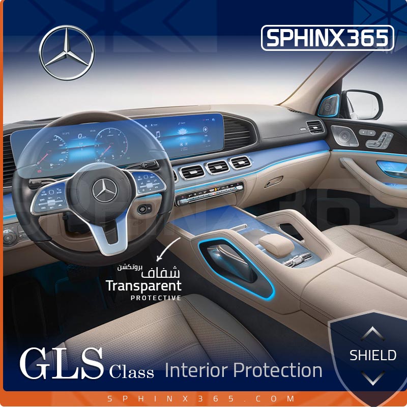 Sphinx365 Mercedes GlS precut interior protection kit