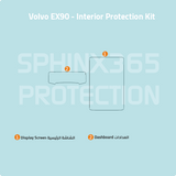 Volvo EX90 2026-2025 Interior Protection Kit | Pre-cut Film