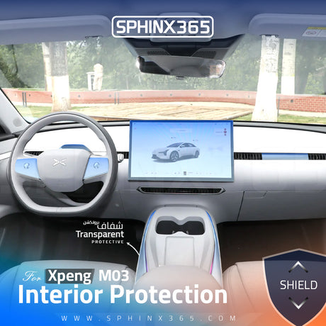Xpeng Mona MO3 2024-2027 Interior Protection Kit | Precut Film