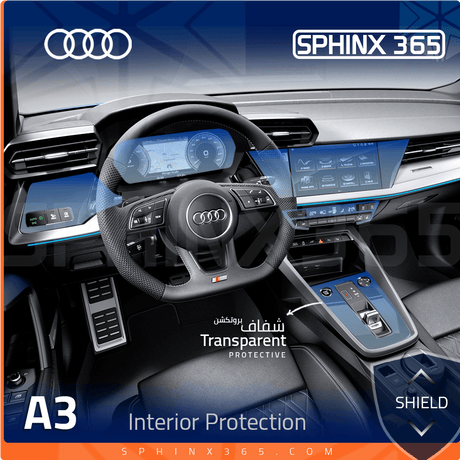 Sphinx365 AUDI A3 precut interior protection kit