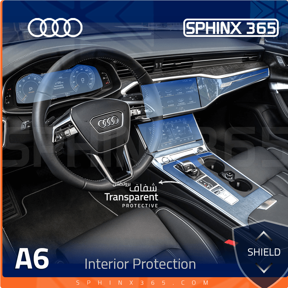 Sphinx365 Audi A6 precut interior protection kit