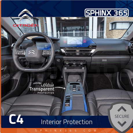 Sphinx365 Citroen C4 precut interior protection kit
