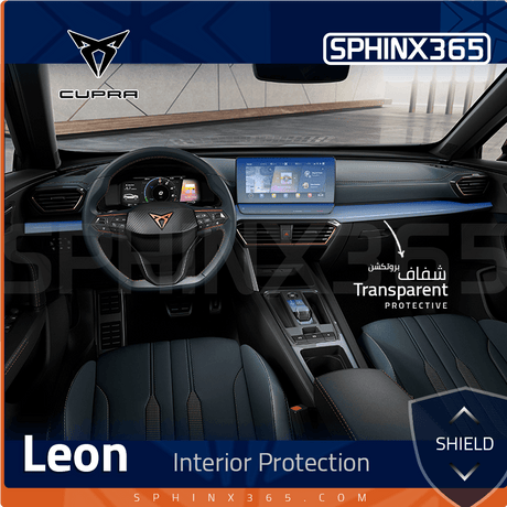 Sphinx365 Cupra Leon precut interior protection kit