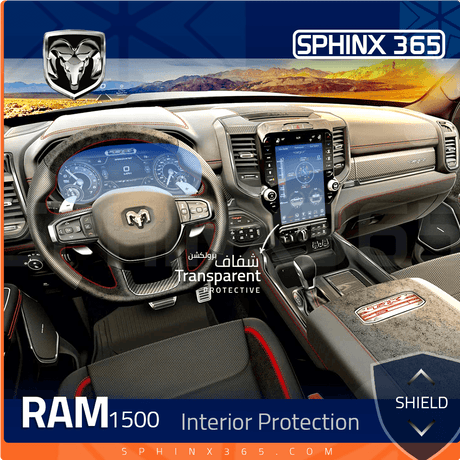 Sphinx365 Dodge Ram 1500 precut interior protection kit