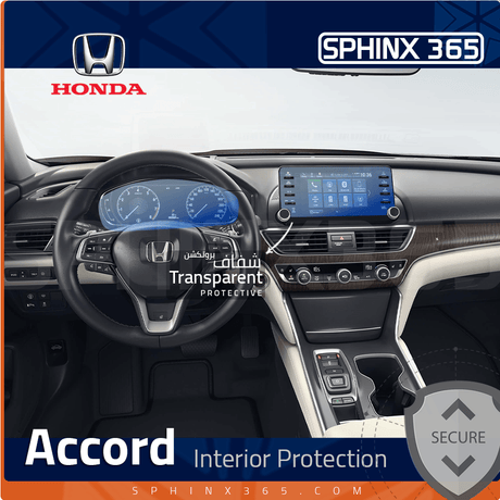 Sphinx365 Honda Accord precut interior protection kit