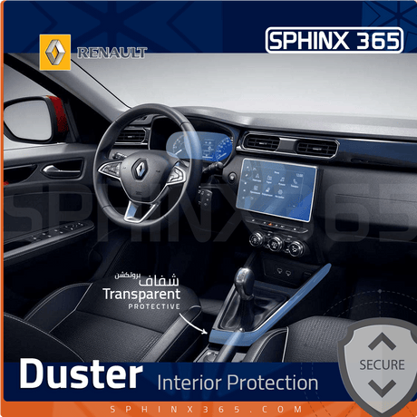 Sphinx365 Renault Duster precut interior protection kit