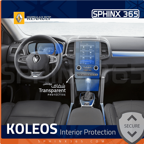 Sphinx365 Renault Koleos precut interior protection kit