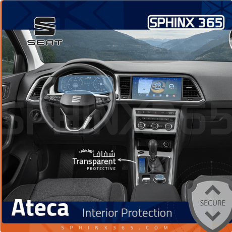 Sphinx365 Seat Ateca precut interior protection kit