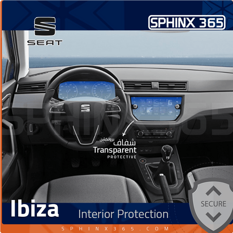 Sphinx365 Seat lbiza precut interior protection kit
