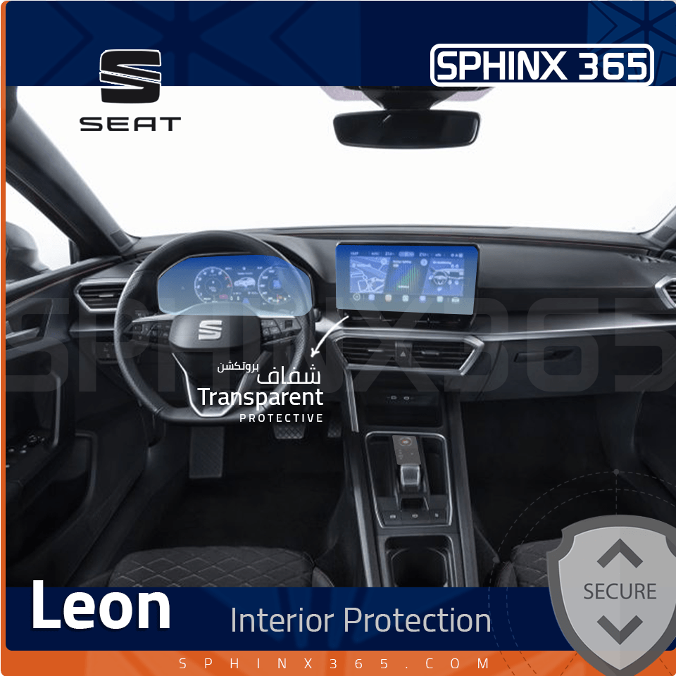 Sphinx365 Seat leon precut interior protection kit