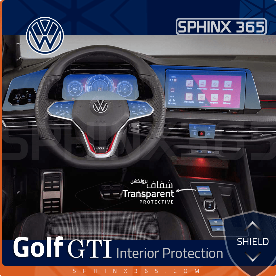 Sphinx365 VW GOLF GTI precut interior protection kit