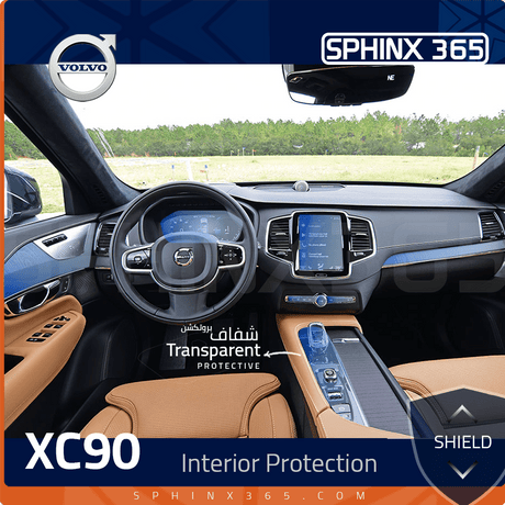Sphinx365 Volvo XC90 precut interior protection kit