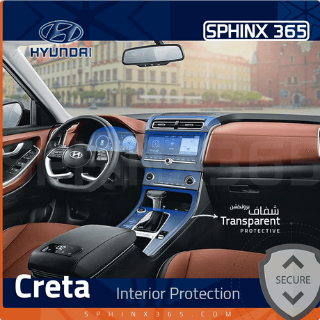 Sphinx365 Hyundai Creta precut interior protection kit