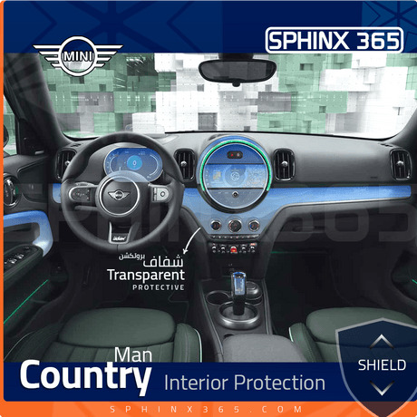 Sphinx365 minicooper country man precut interior protection kit